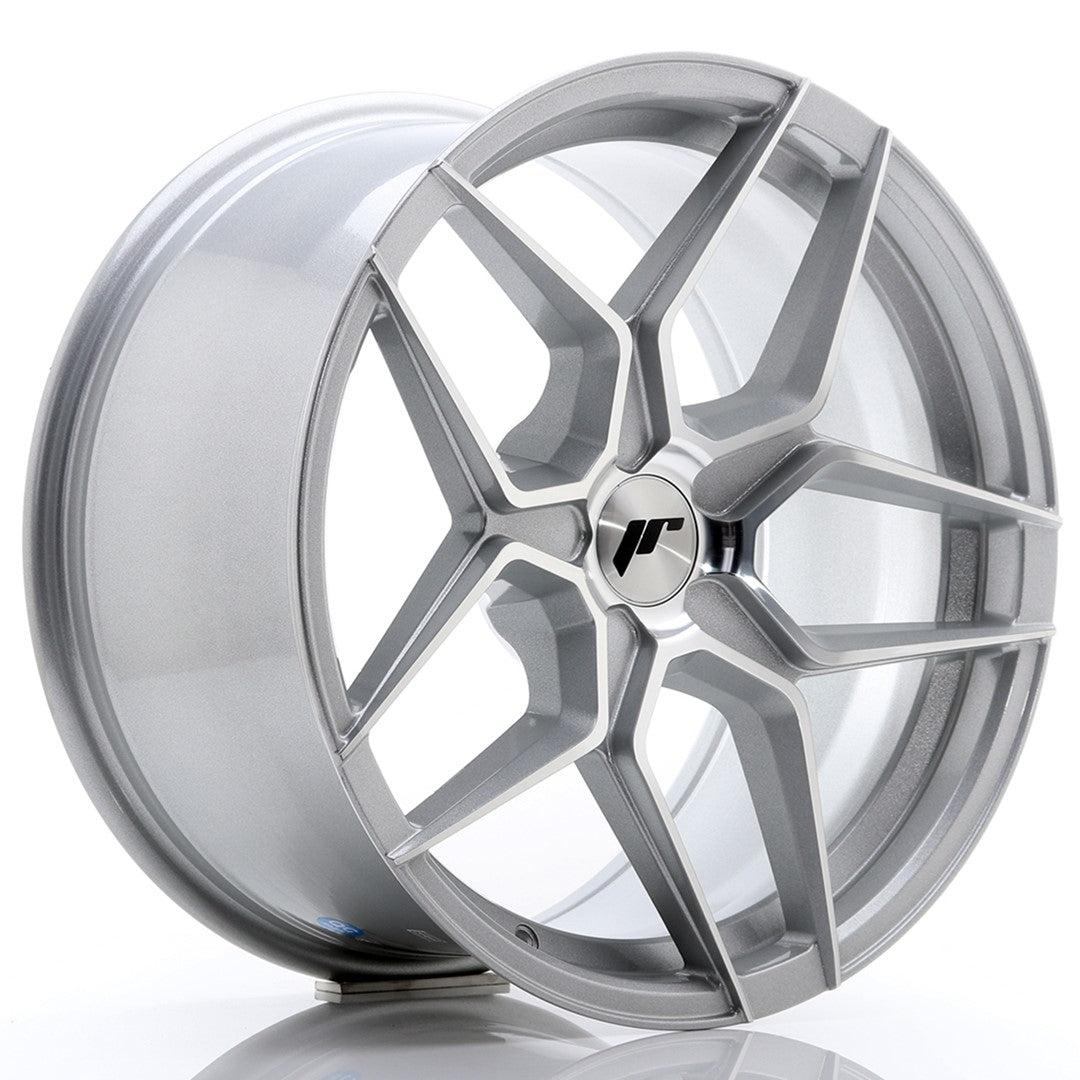JR Wheels JR34 18x9 ET20-42 5H BLANK Silver Machined Face – EASTCOASTALLOYS