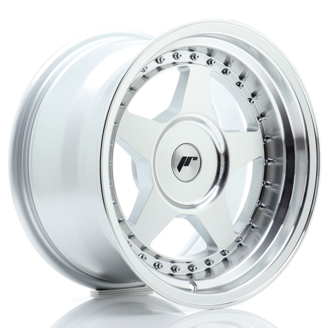 JR Wheels JR6 16x9 ET0-20 BLANK Silver Machined Face – EASTCOASTALLOYS