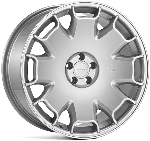 IW Automotive CSR2 19x9.5 5x100 ET38 Silver Polished Lip