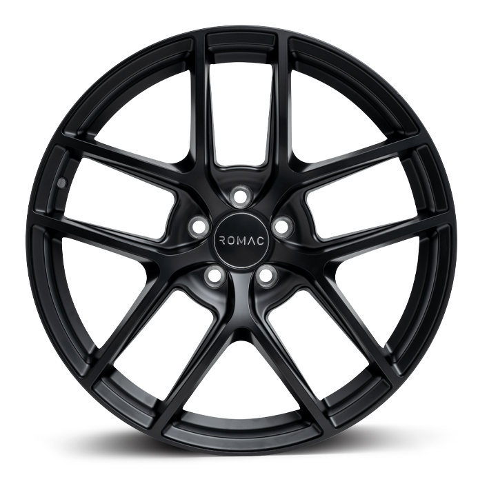 ROMAC DIABLO 19X8 5X112 ET28 SATIN BLACK