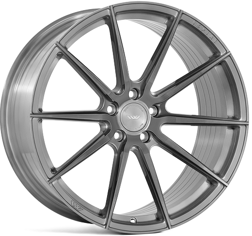 IW Automotive FFR1 20x10.5 5x112 ET30 Full Brushed Carbon Titanium