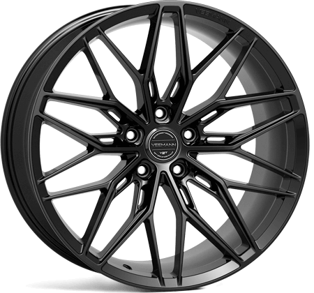 VEEMANN MF-Z5 23x10 5x120 ET40 GLOSS-BLACK DEEP-CONCAVE