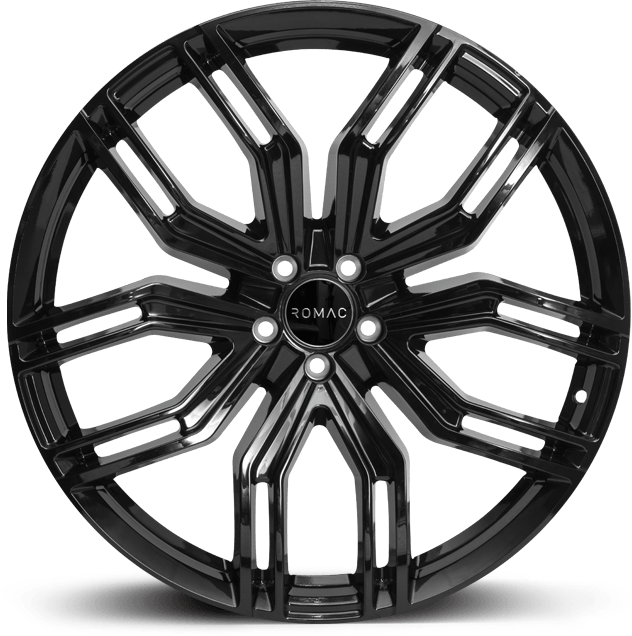 ROMAC CATALINA 22X9.5 5X108 ET42 GLOSS BLACK