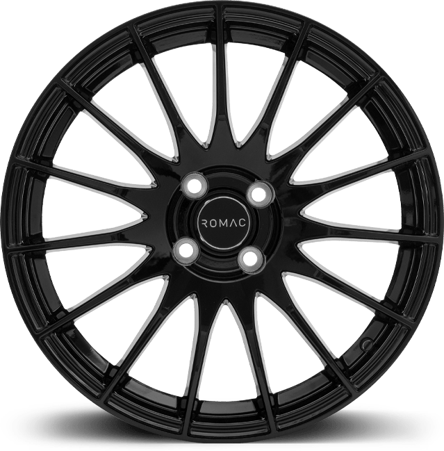 ROMAC PULSE 16X6.5 5X112 ET42 GLOSS BLACK