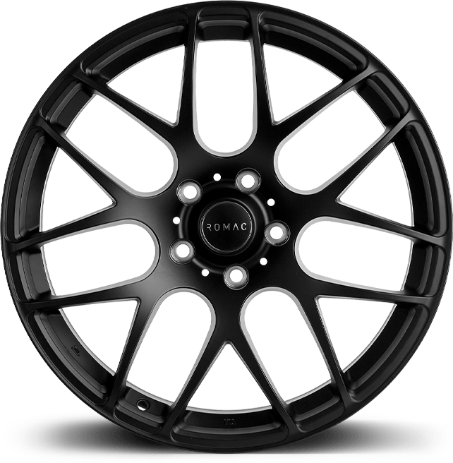 ROMAC RADIUM 17X7.5 5X108 ET42 SATIN BLACK