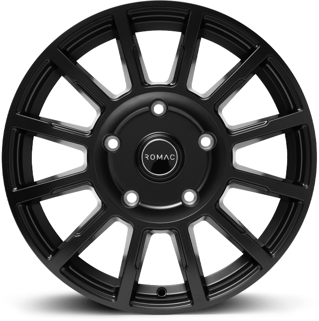 ROMAC STEALTH 18X7.5 5X114.3 ET45 SATIN BLACK