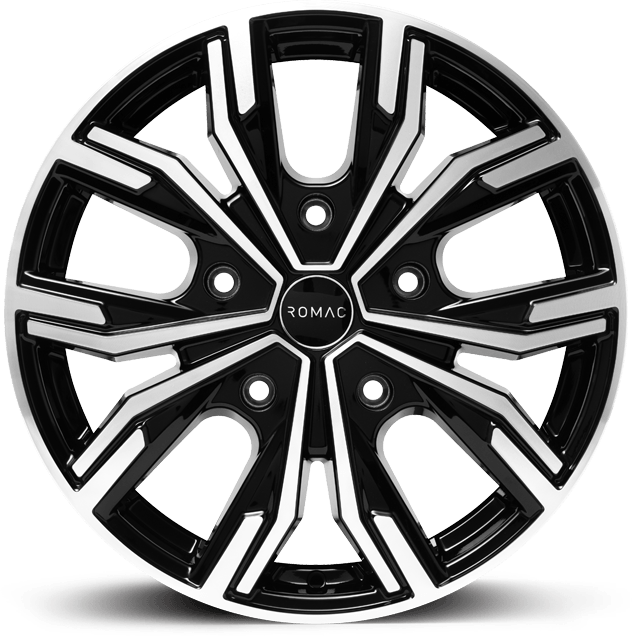 ROMAC TORQUE 18X7.5 5X160 ET54 BLACK/POLISH