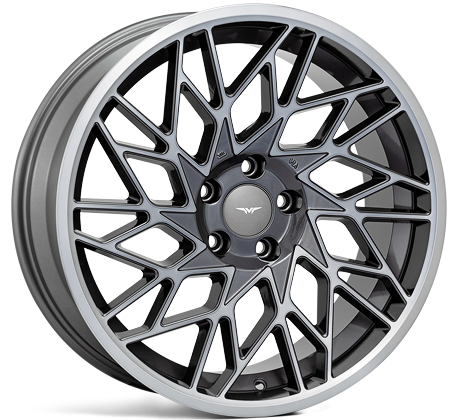 Veemann V-FS29R 19x8.5 5x112 ET42 Graphite Smoke Machined