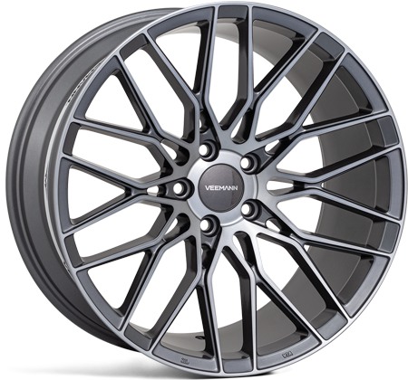 Veemann V-FS34 20x8.5 5x120 ET35 Graphite Smoke Machined