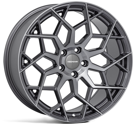 Veemann V-FS42 19x9.5 5x112 ET42 Graphite Smoke Machined