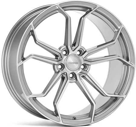 Veemann VC632 20x10 5x112 ET45 Quartz Silver Machined