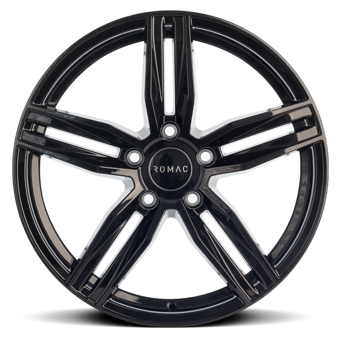 ROMAC VENOM 20X8.5 5X114.3 ET40 GLOSS BLACK